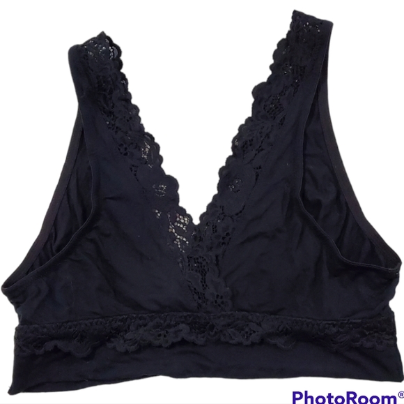 Free People Other - Intimately Free People Black Lace Bralette size Medium